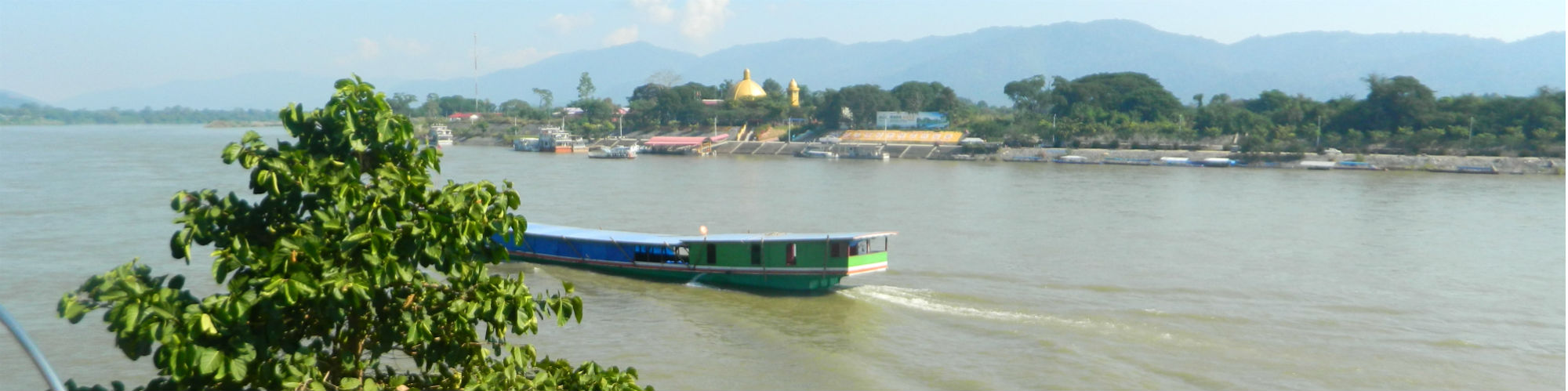 Mekong River at Sob Ruak (Golden Triangle), Chiang Rai Province
