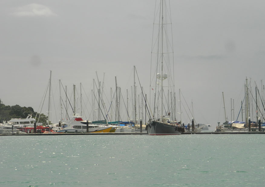 The marina near Kuah