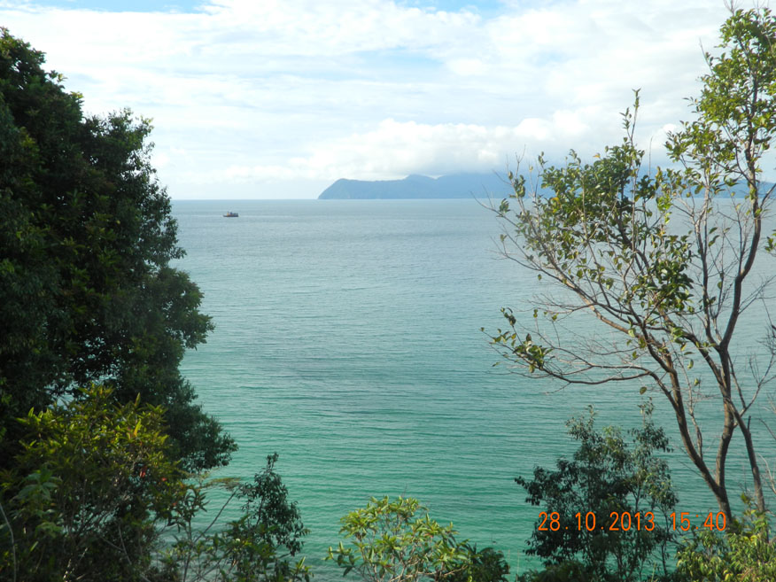 Ocean view from Detai Bay