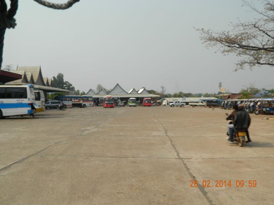 Thakhek bus station