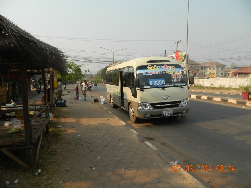 Departure for Xieng Khouang, Pakxan