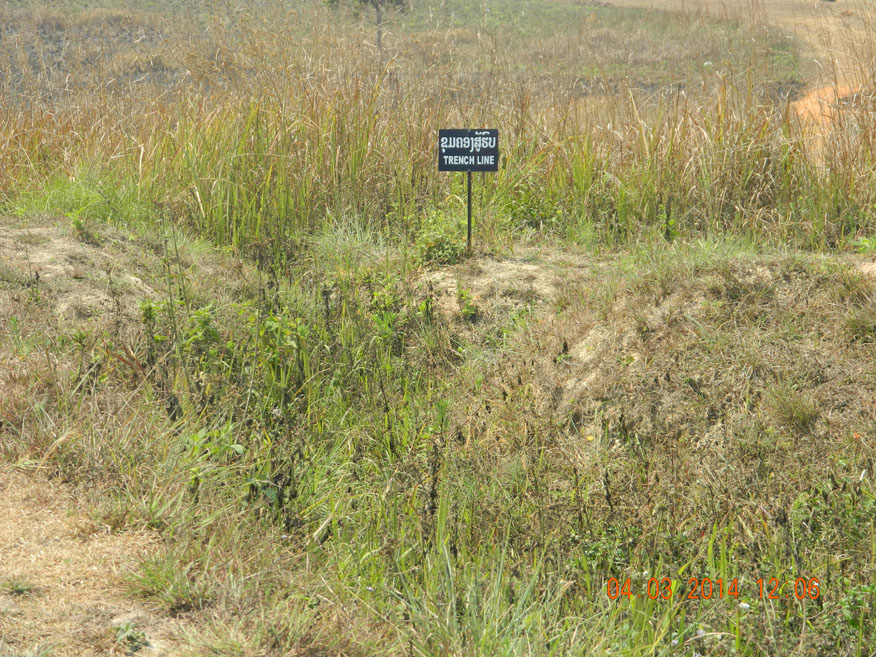 Vietnam War Trench Line, Jar Site 1 Phonsavan