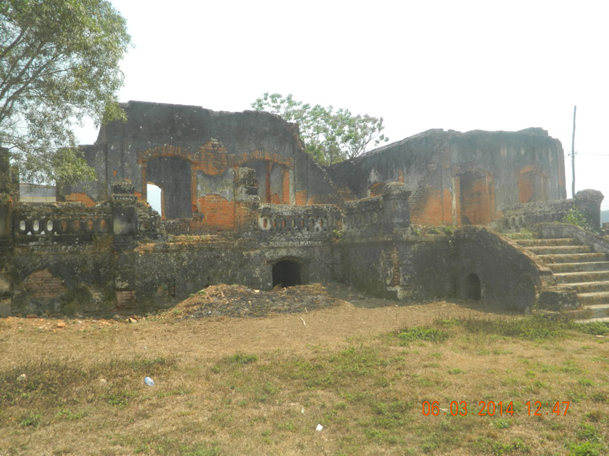 Remains of French hospital at Meung Khoun