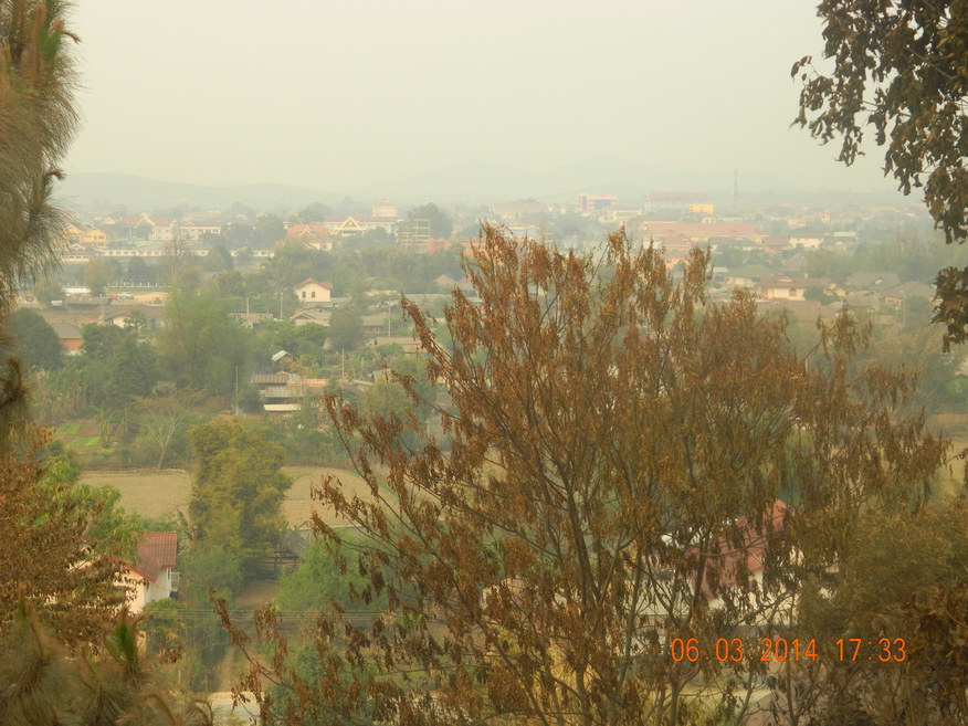 View of Phonsavan from Laos War Memorial