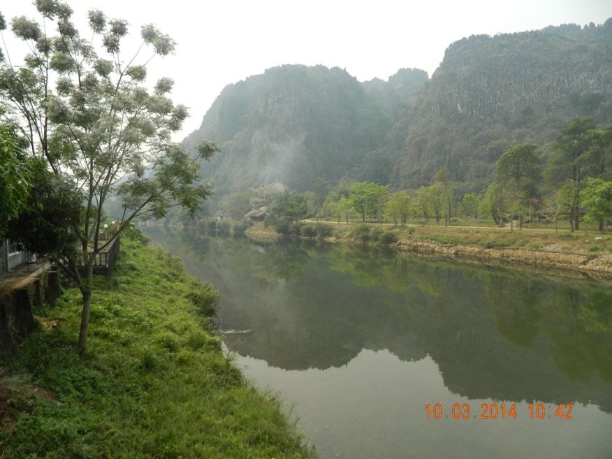 River Song south of Vang Vieng