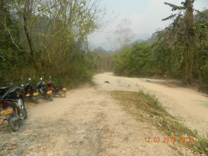Rural Road Vang Vieng