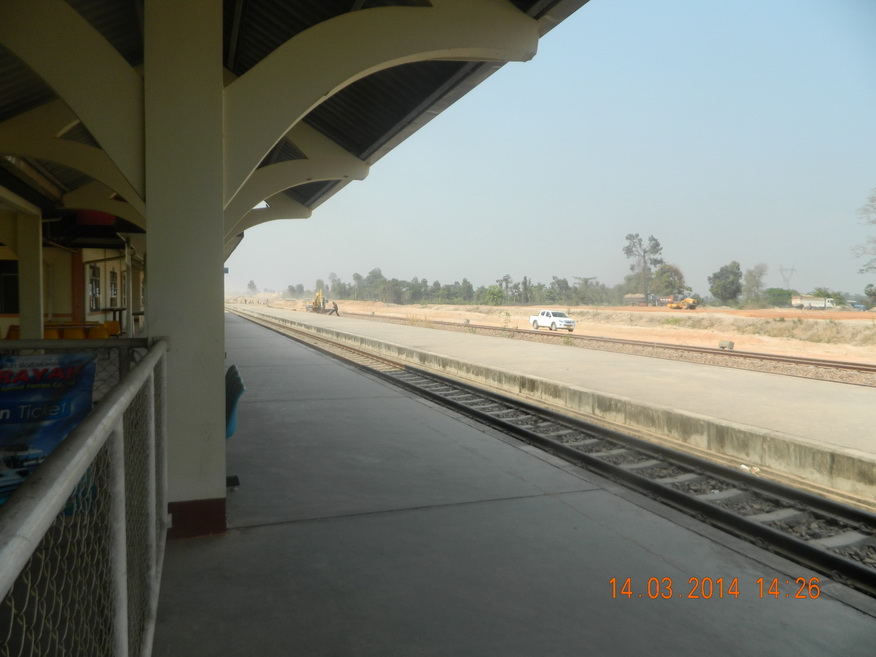 Thanaleng Railway Station near Vientiane