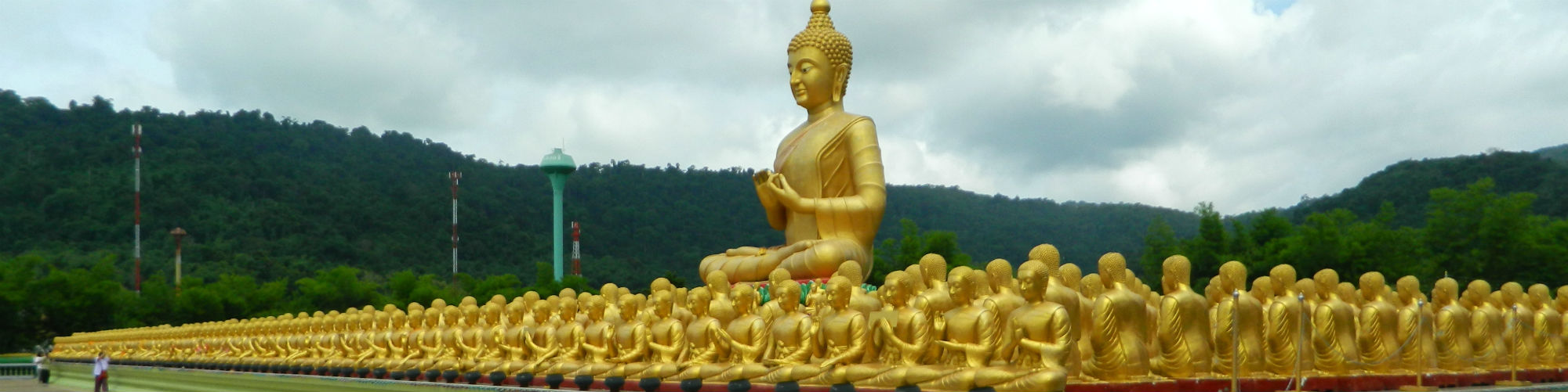Makha Bucha (Magha Puja) Buddhist Memorial Park, Sarika, Nakhon Nayok Province