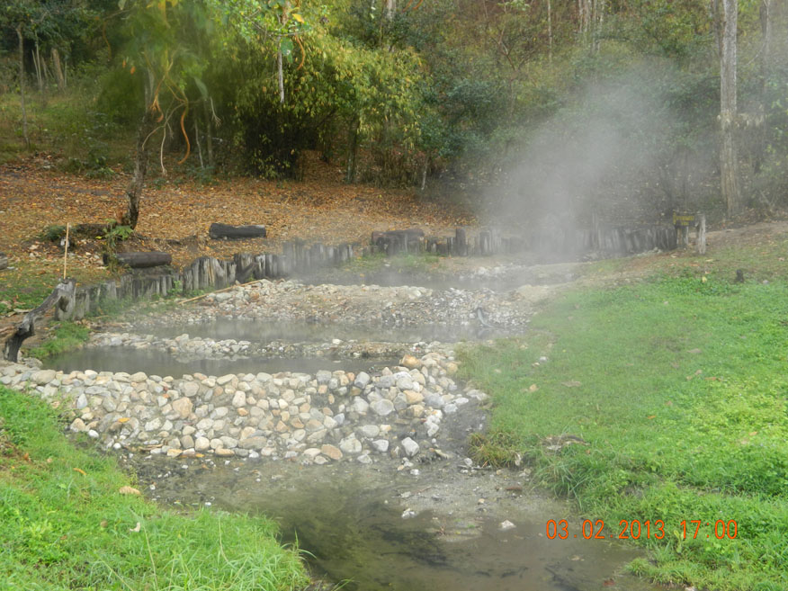 Tha Pai Hot Springs.