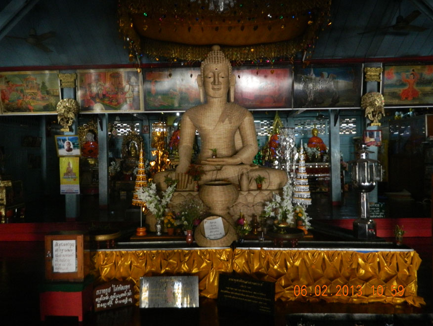 Buddha Image at Wat Chong Klang.