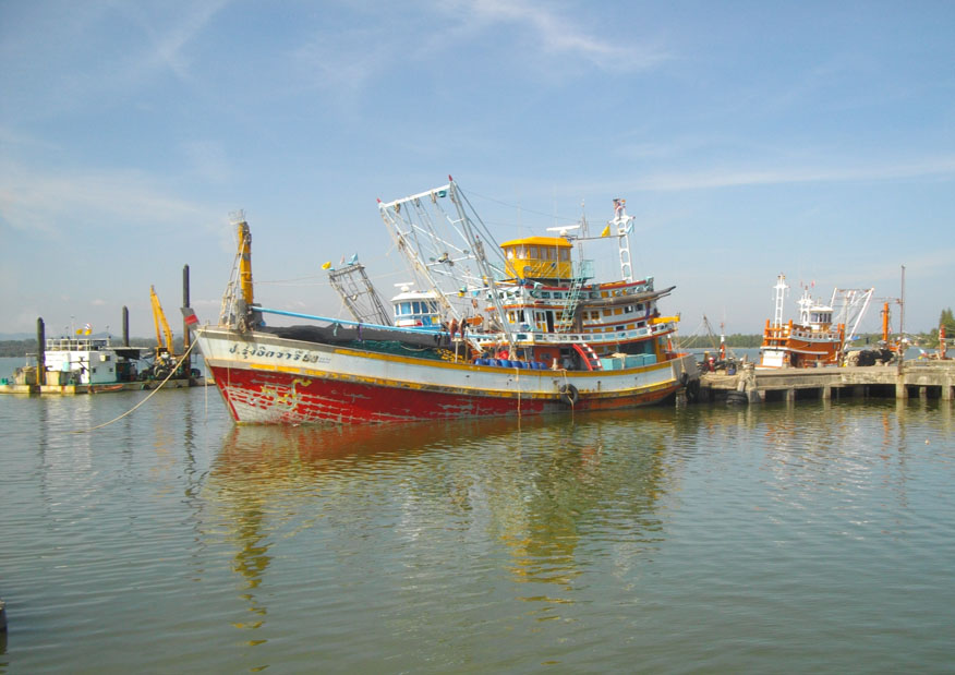 fishing vessel at Ban Ao Yang