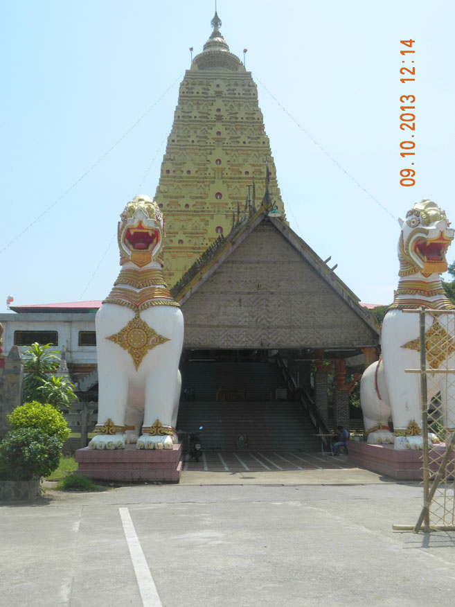 Chedi Buddhakhaya, part of Wat Wang Wiwekaram